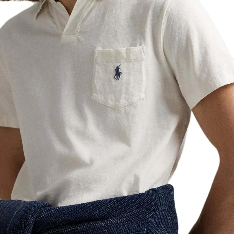 Polo Ralph Lauren Polo Shirt Men's Cream-4