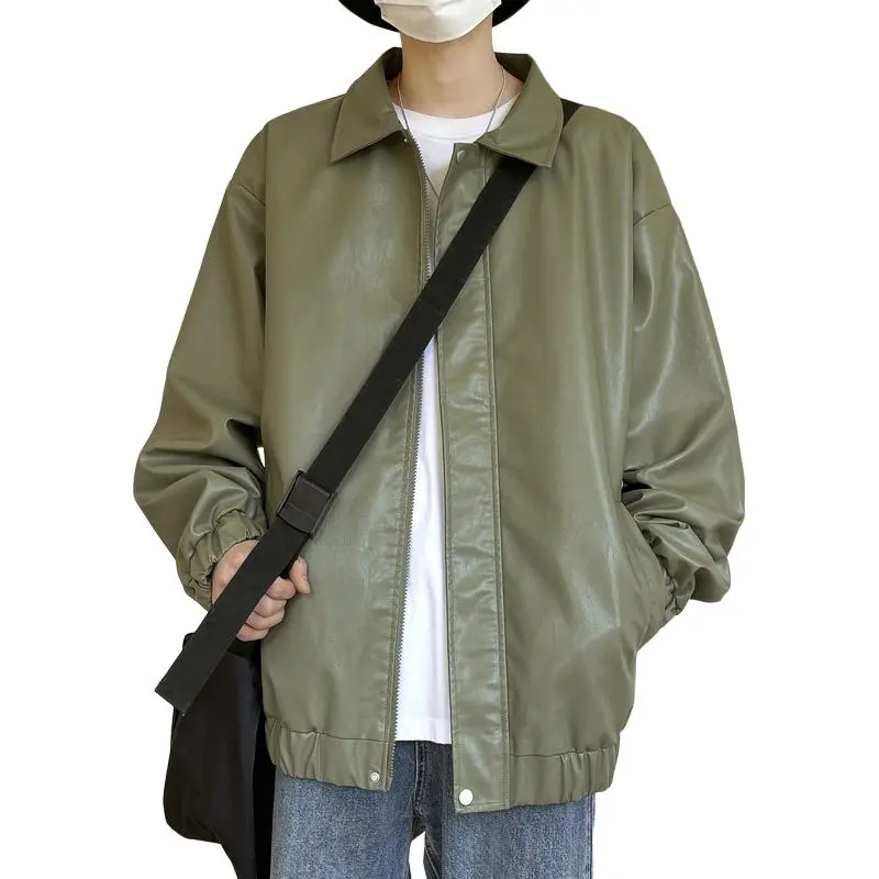 FOR FEAR THAT Leather Jacket Unisex-5