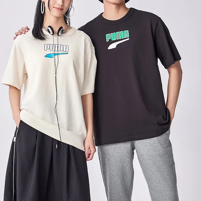 PUMA DOWNTOWN T Shirt Unisex Black-4