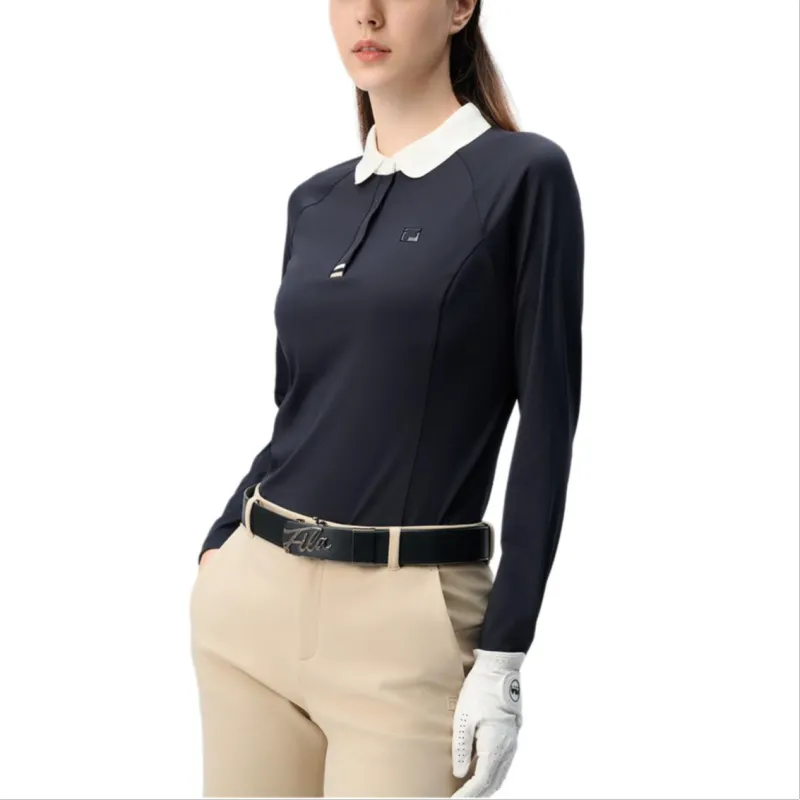 FILA Golf Series Polo Shirt Women's Legend Blue-2