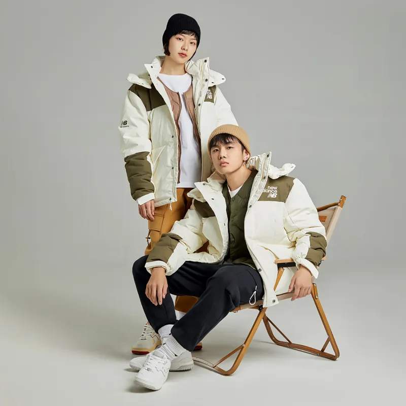 New Balance Down Jackets Unisex White-6