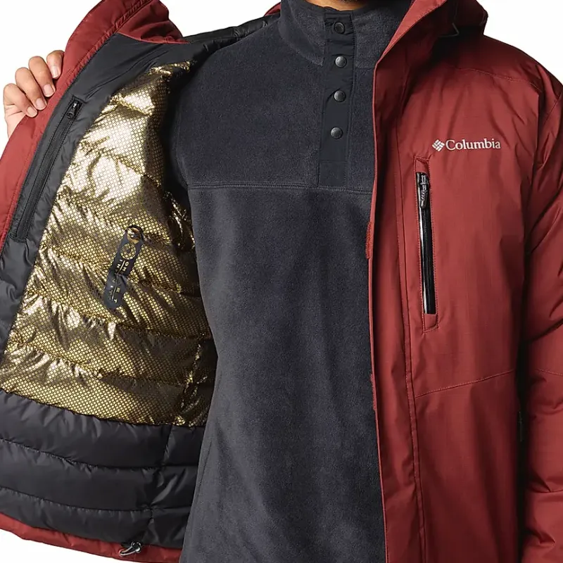 Columbia Omni-Heat Mens Red II Insulated Jacket Jacket Men's Red-4