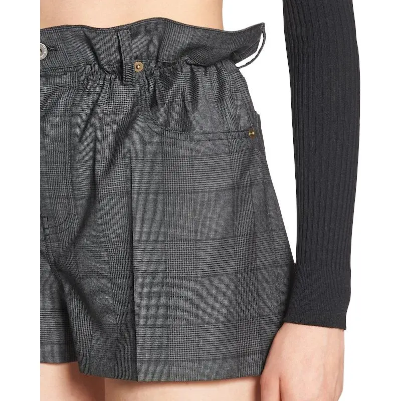 MIU MIU Casual Shorts Women's Dark Gray-4