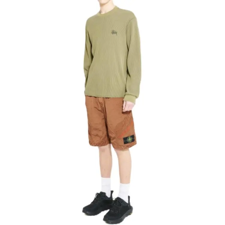 STONE ISLAND Casual Shorts Men's Brown-3