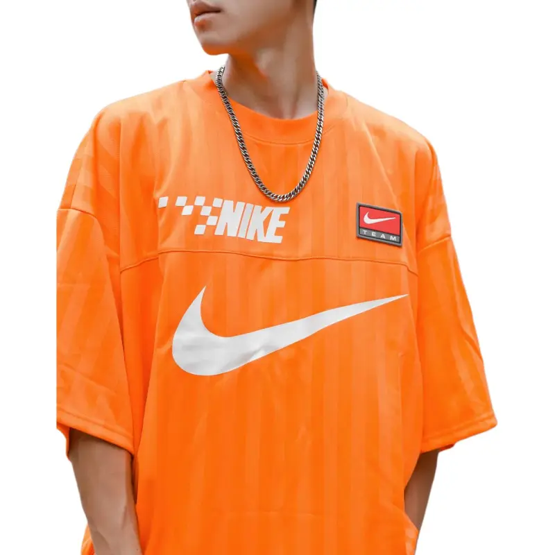 Nike Sports Life Collection T Shirt Men's Orange-3