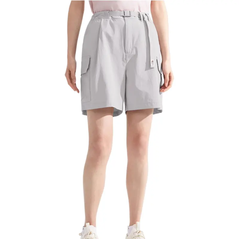 THE NORTH FACE City Outdoor Collection SS25 Cargo Shorts Women's 1OA/Moon Shadow Gray-4