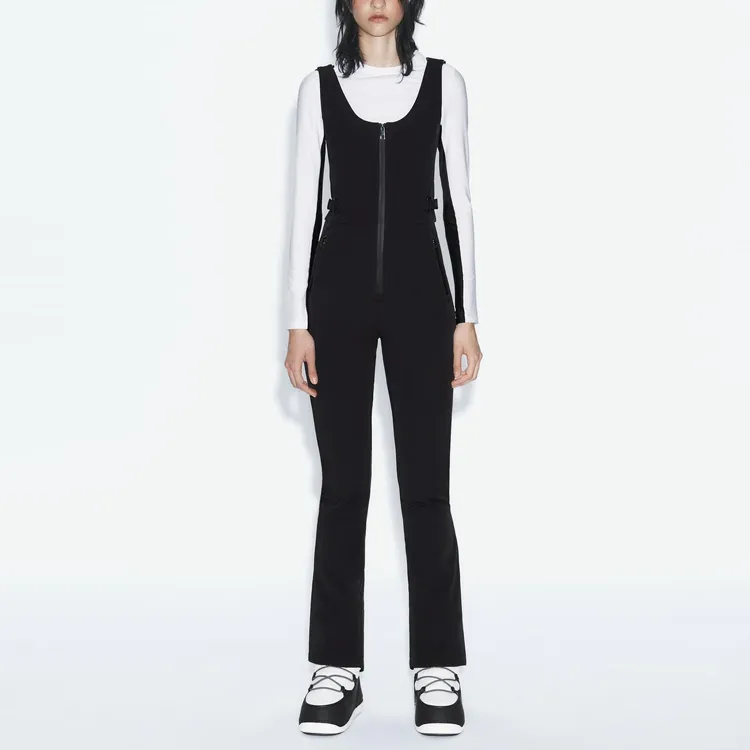 ZARA Skiing Series Overalls Women's Black-2