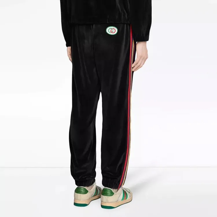 GUCCI Chenille Jogging Pant With Patch-3