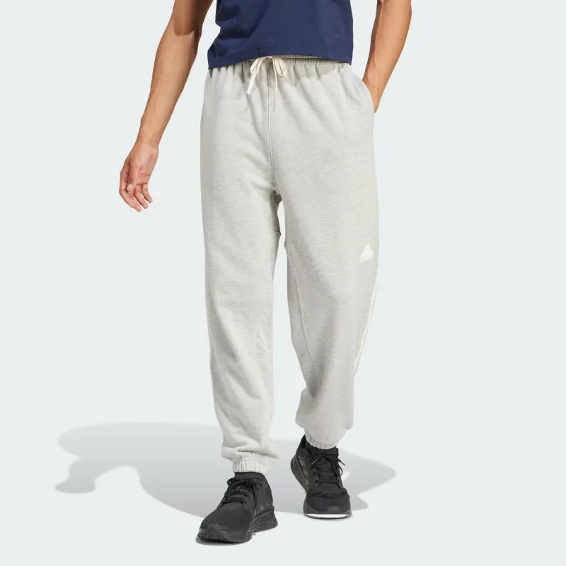 Adidas Free Shipping With AdiClub Lounge French Terry Colored Mélange Pants-1