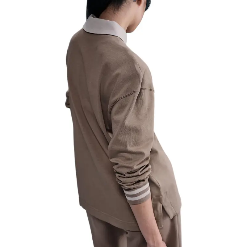 Nike Sportswear Essential Women's Oversized Long Sleeve Polo-0