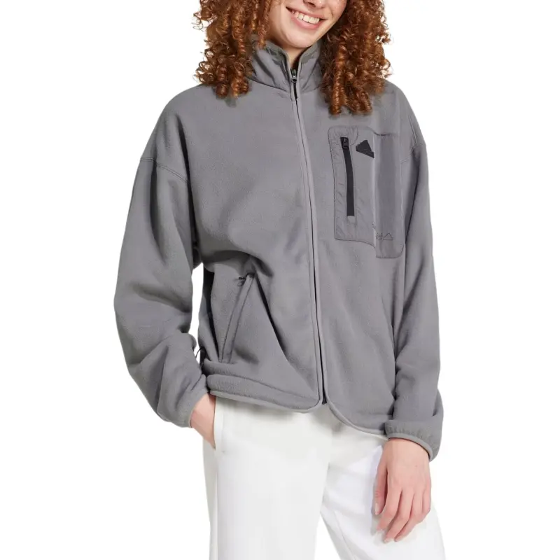 Adidas Free Shipping With AdiClub City Escape Polar Fleece Track Top-2