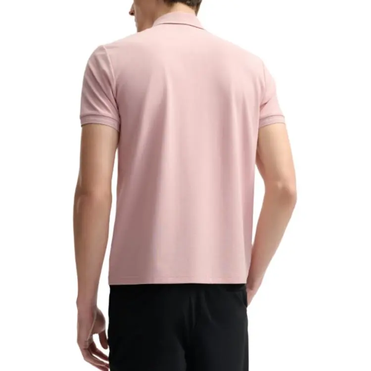 FILA WHITE Polo Shirt Men's Light Gray Pink-3