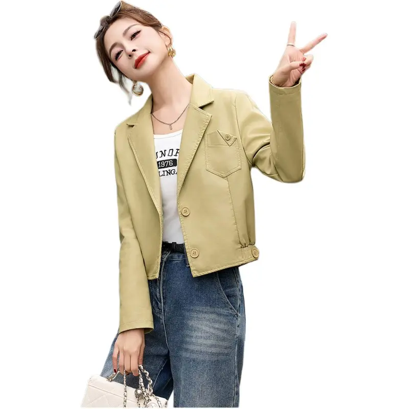 Fele.d Leather Jackets Women's-1