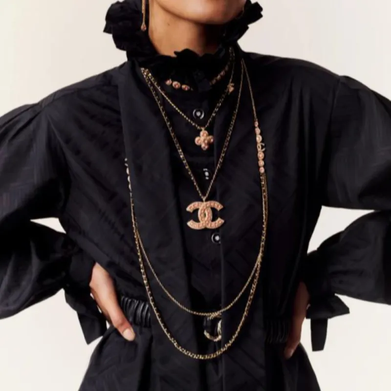 CHANEL Shirts Women's Black-4