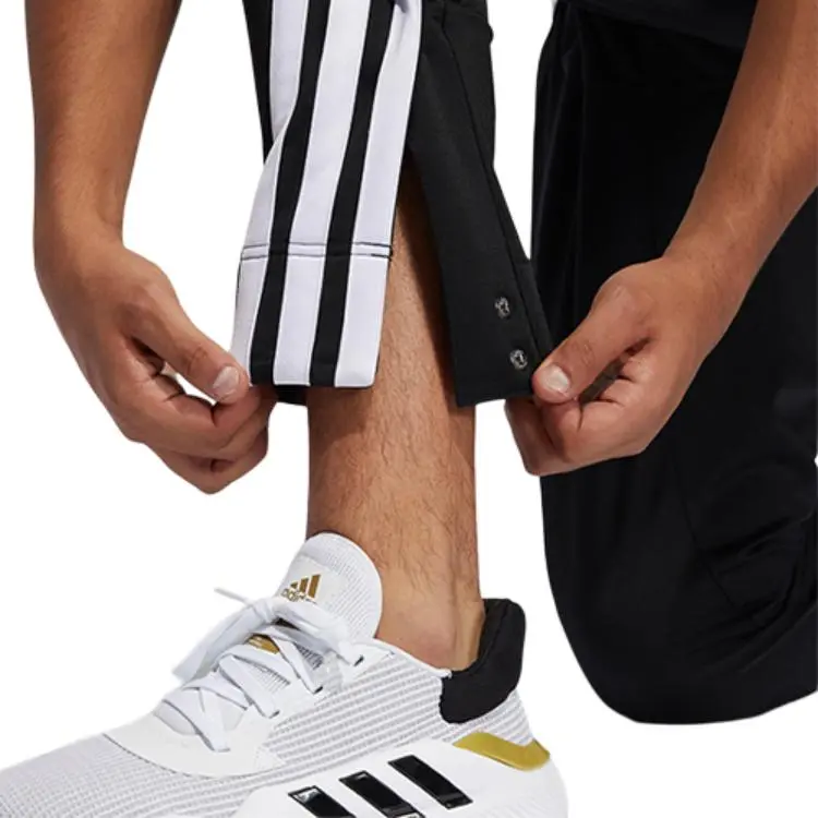 Adidas Knitted Sweatpants Men's Black-4