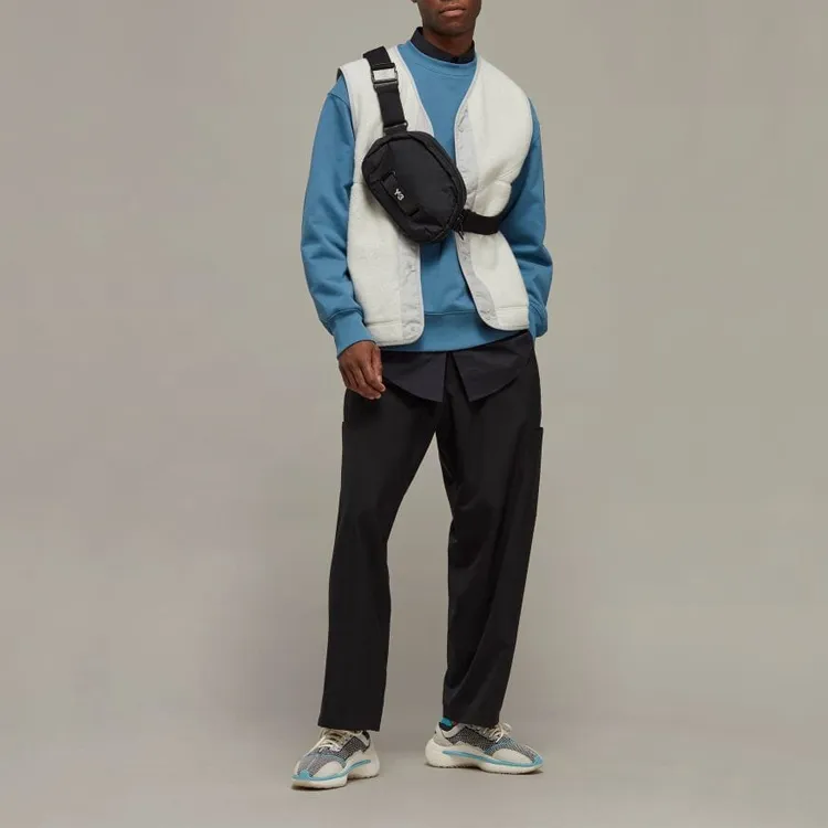 Y-3 Logo-print C-neck Sweatshirt-6