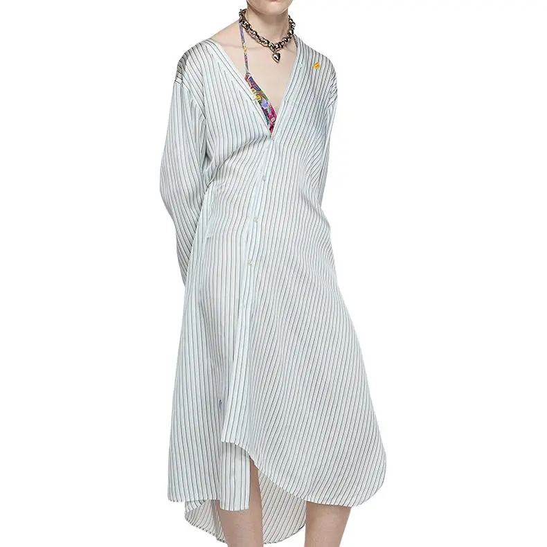 Acne Studios Striped Shirt Dress-1