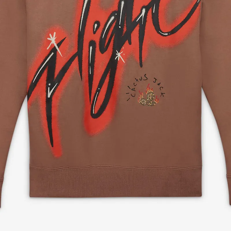 Travis Scott X JORDAN Flight Graphic Hoodie-3
