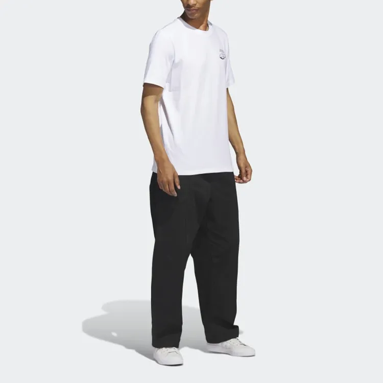 Adidas Originals T Shirts Men White-1