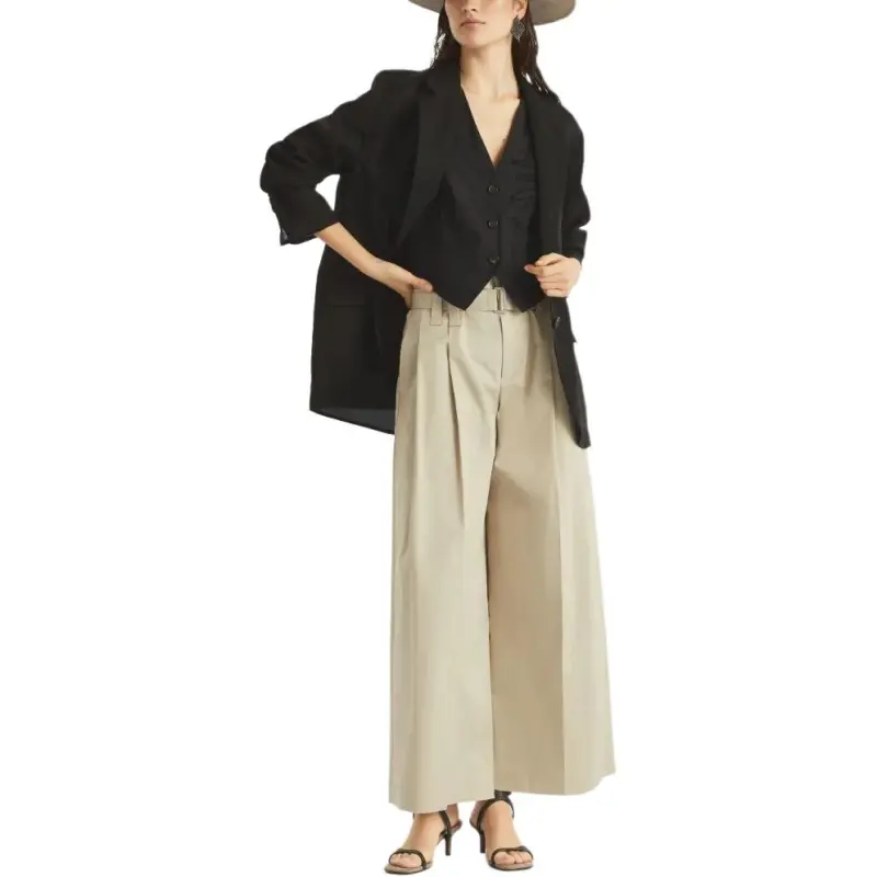 Brunello Cucinelli Pleat detailing Tailored Trousers-1