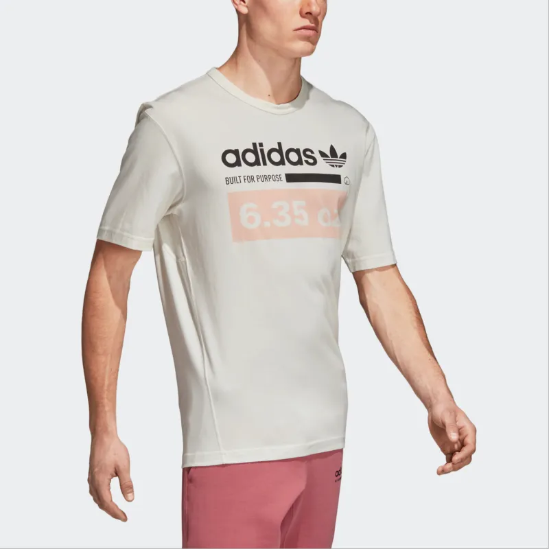 Adidas Originals Kaval Graphic T Shirt Men's White-4