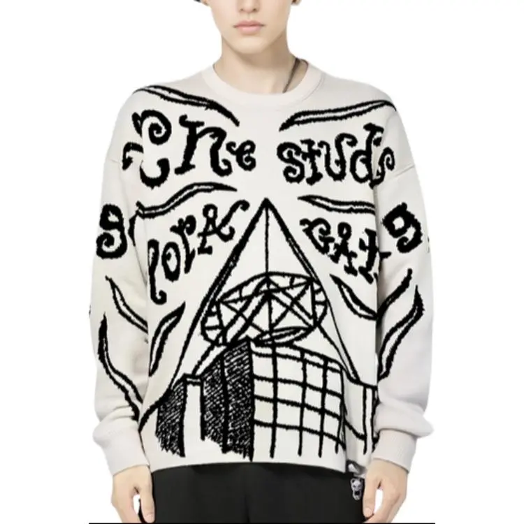 Acne Studios Sweaters Men Ecru-4