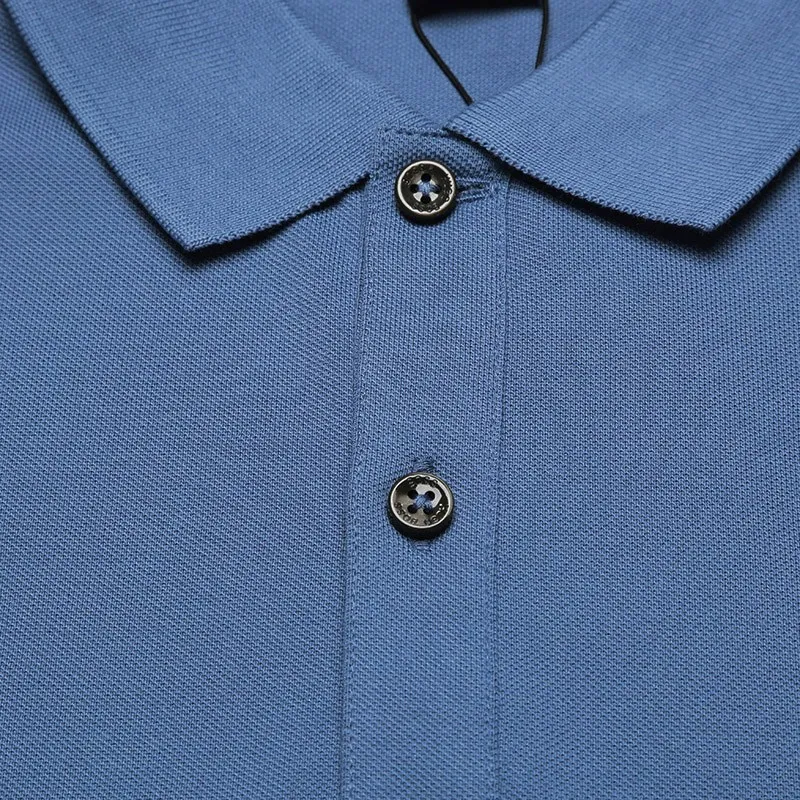 HUGO BOSS Polo Shirts Men Light Blue-2