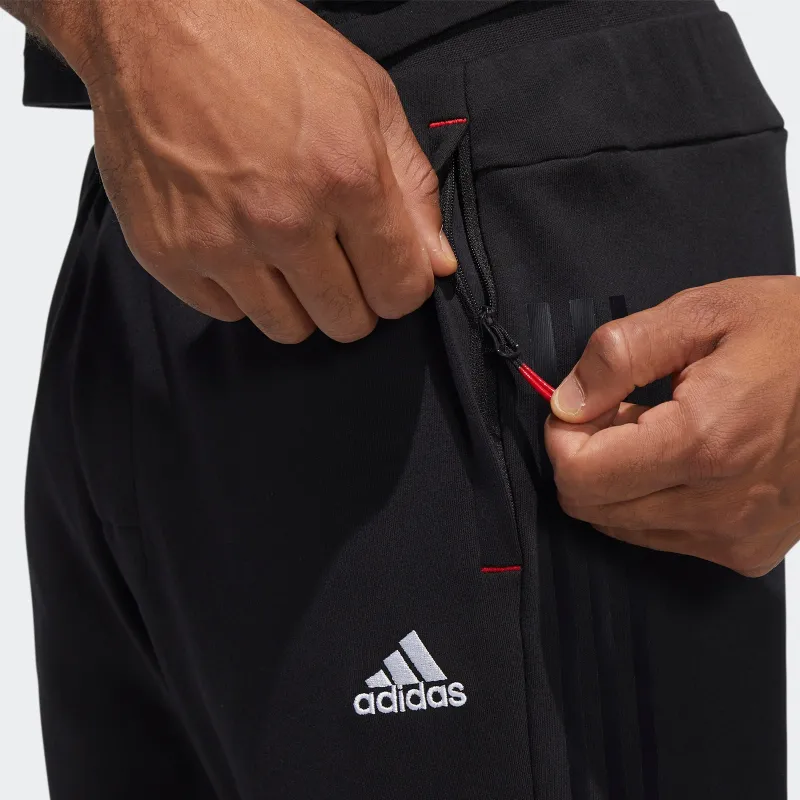 Adidas Knitted Sweatpants Men's Black-5
