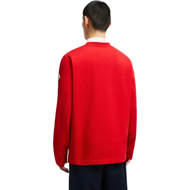Moncler T-Shirts Men Red-1