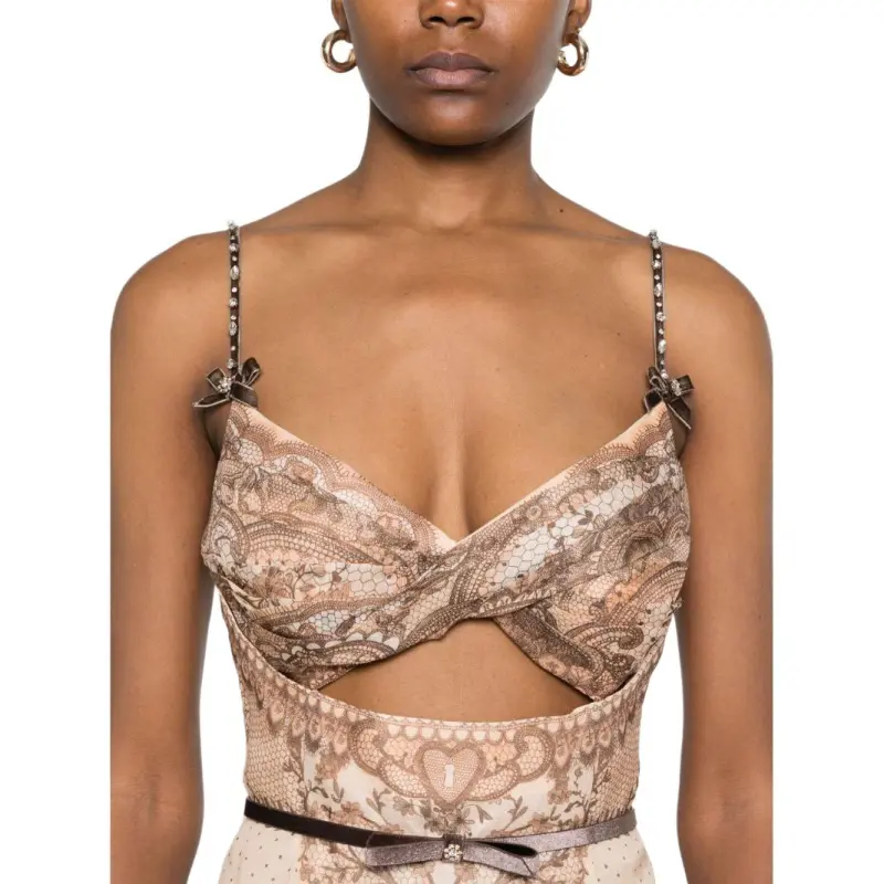 Zimmermann Crush Twist Front Midi Dress-4