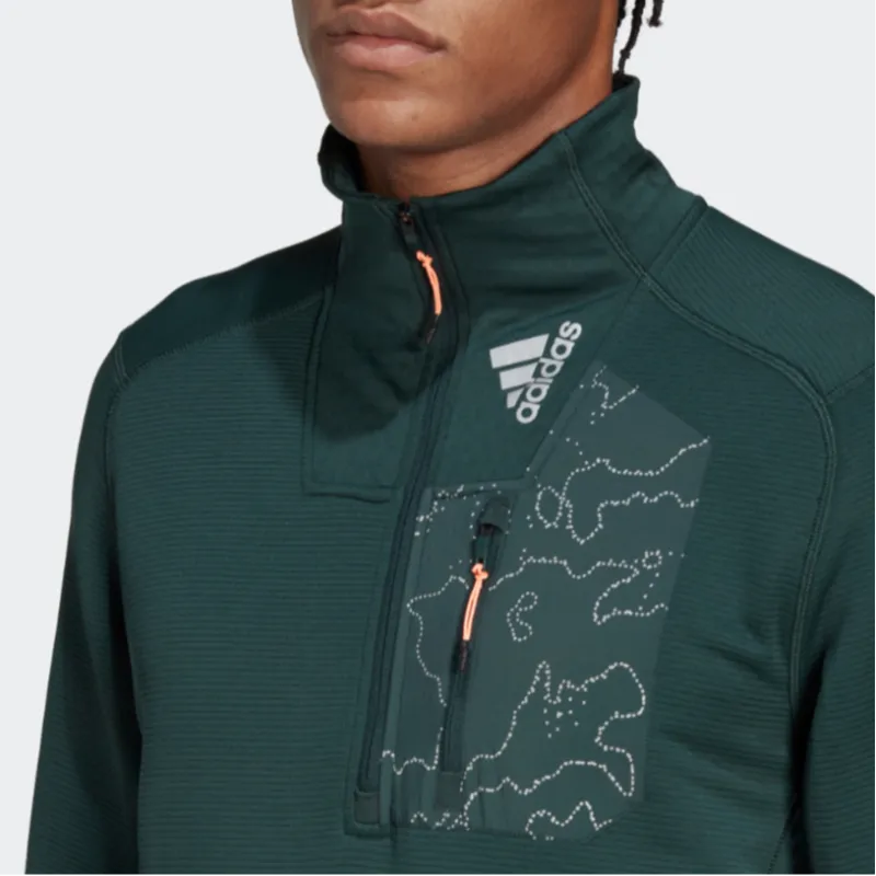 Adidas Sweatshirt Men's Dark Green-2