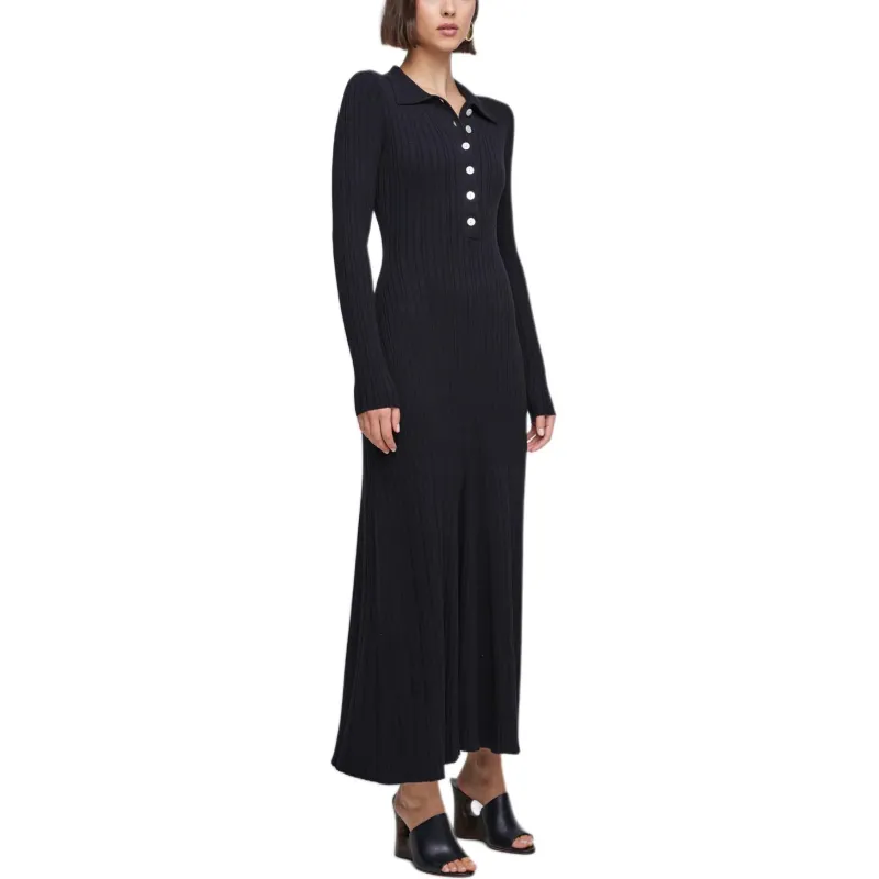 Anna Quan Angelina Knitted Maxi Dress-5