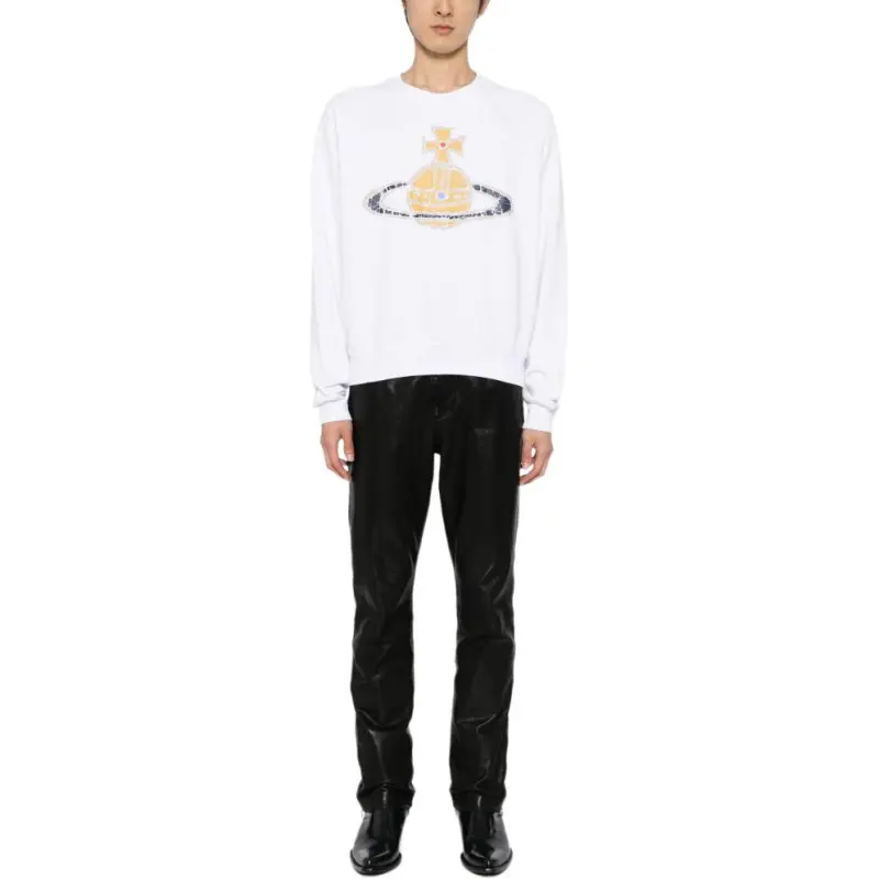 Vivienne Westwood Orb print Cotton Sweatshirt-1
