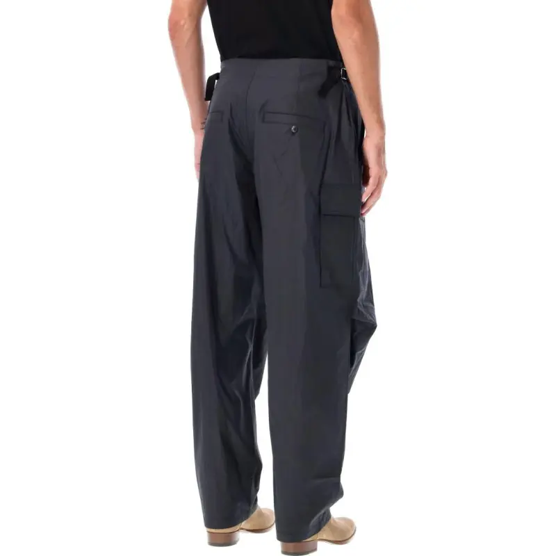 ISABEL MARANT ETOILE Drawstring Cargo Trousers-1