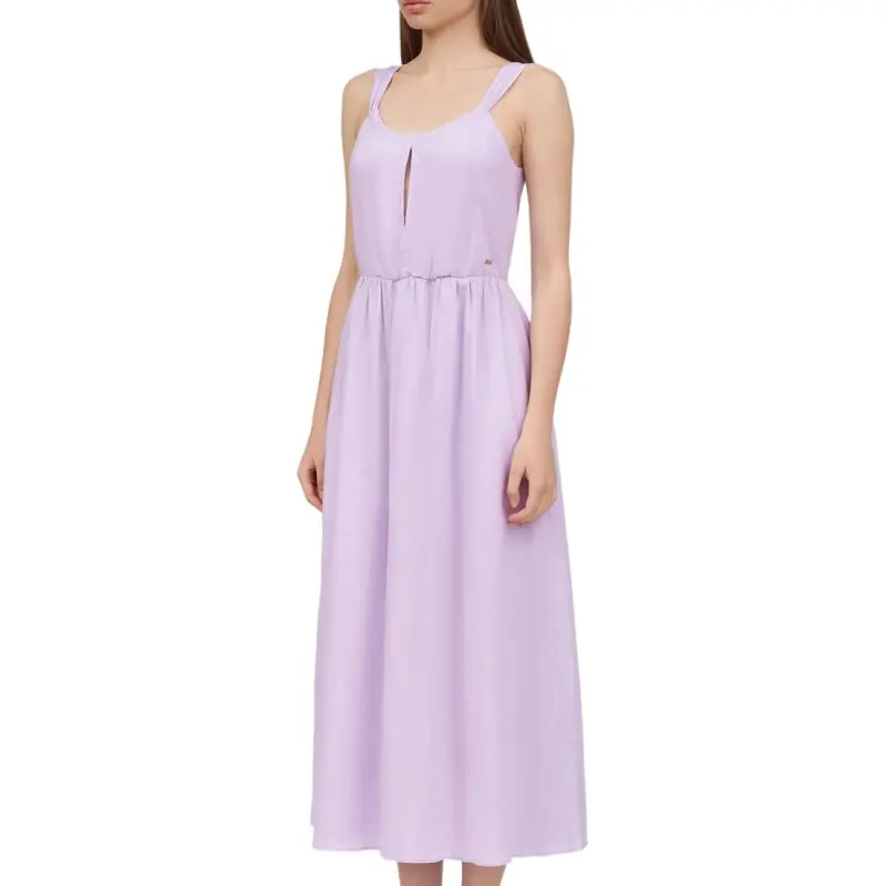 ARMANI EXCHANGEAE Slip Dresses Women's Light Purple-2