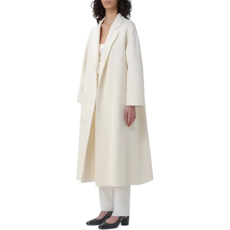 MaxMara Ludmilla Belted Long Sleeved Coat-4