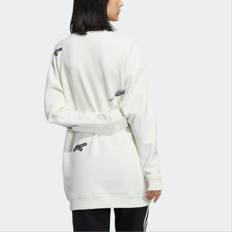 Adidas Originals Pharrell Williams Sweatshirts Women's White-4