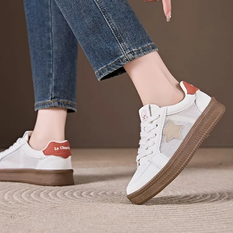 La Chapelle Non slip Lightweight Low Top Skateboard Shoes Women's-25