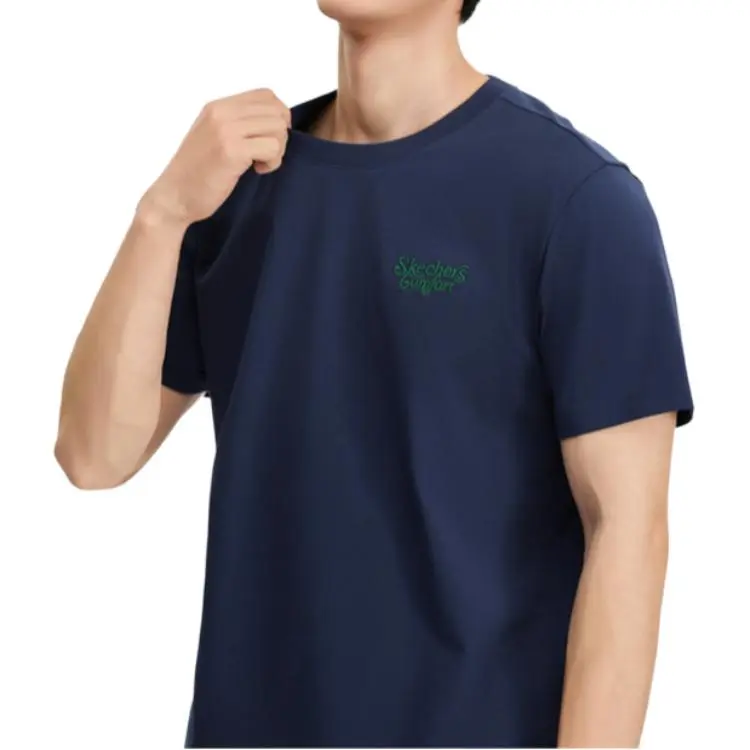 Skechers T Shirt Unisex Marine Collegiate Blue 02MZ-3