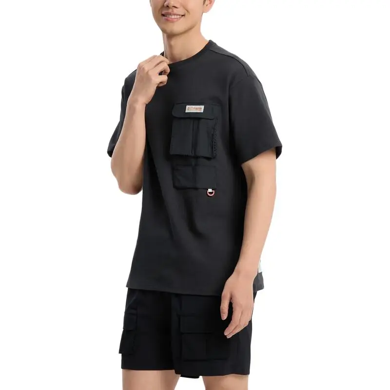 Columbia SS25 T Shirt Unisex Black-2