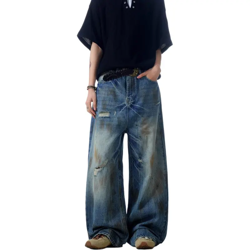 VINMUK Jeans Unisex Blue-3