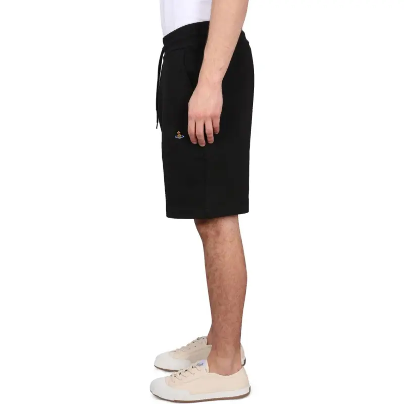 Vivienne Westwood Casual Shorts Men's Black-4
