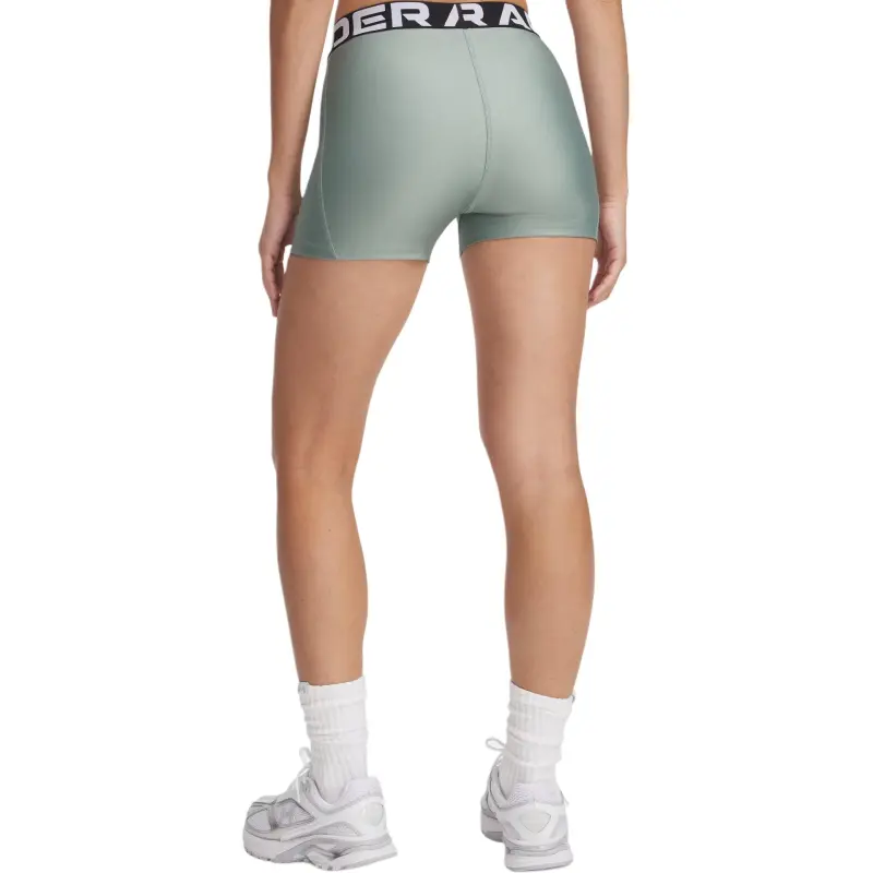 Under Armour Yoga Shorts Women's Gray Green-1