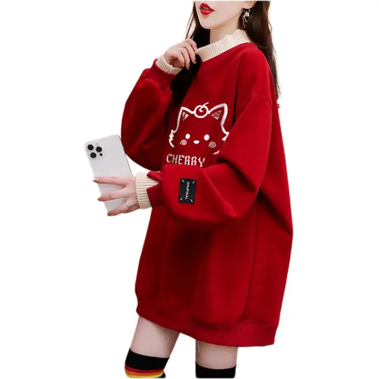 Flowers In Water Sweatshirt Women's-1