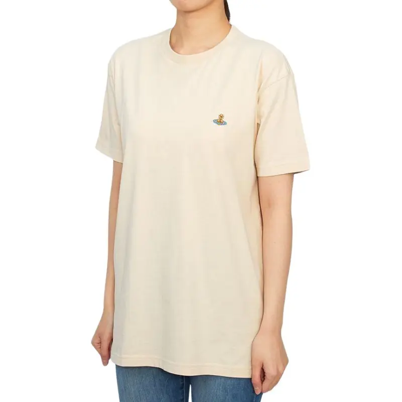 Vivienne Westwood Orb embroidered T shirt-3