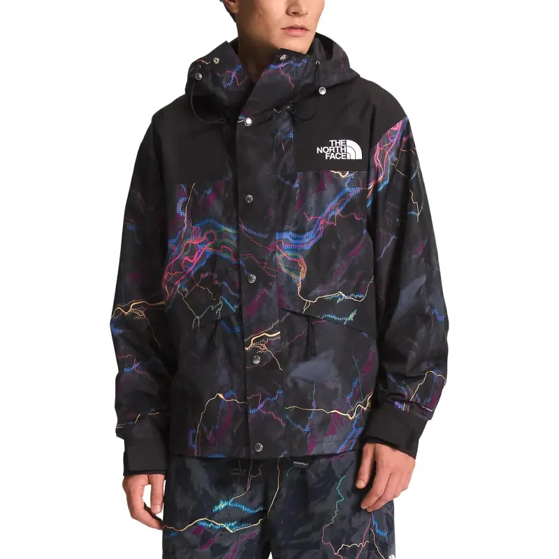 THE NORTH FACE Mountain Windbreaker Jackets Men Black-2