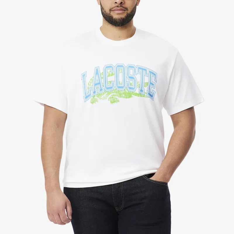 LACOSTE T Shirts Men White-2