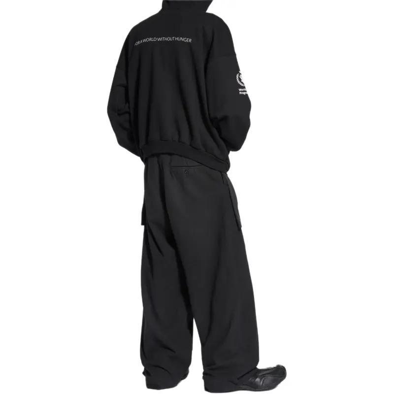 Balenciaga Sweatshirt Loose Fit Unisex Black-3