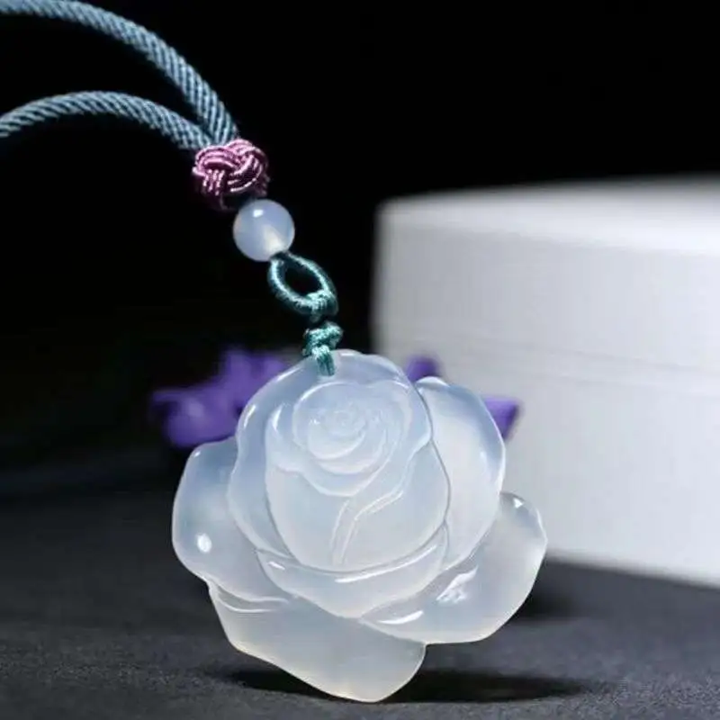 JUNWEN Jade Necklaces Unisex-6