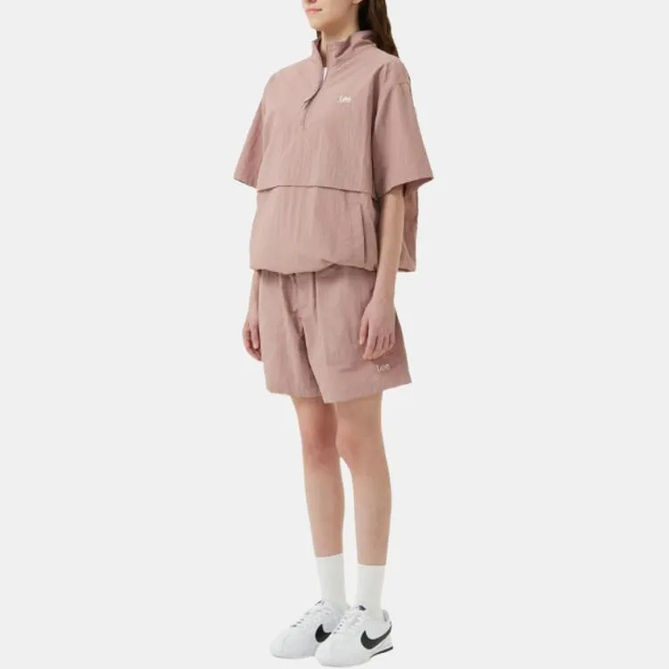 Lee Casual Shorts Women's Pink-3